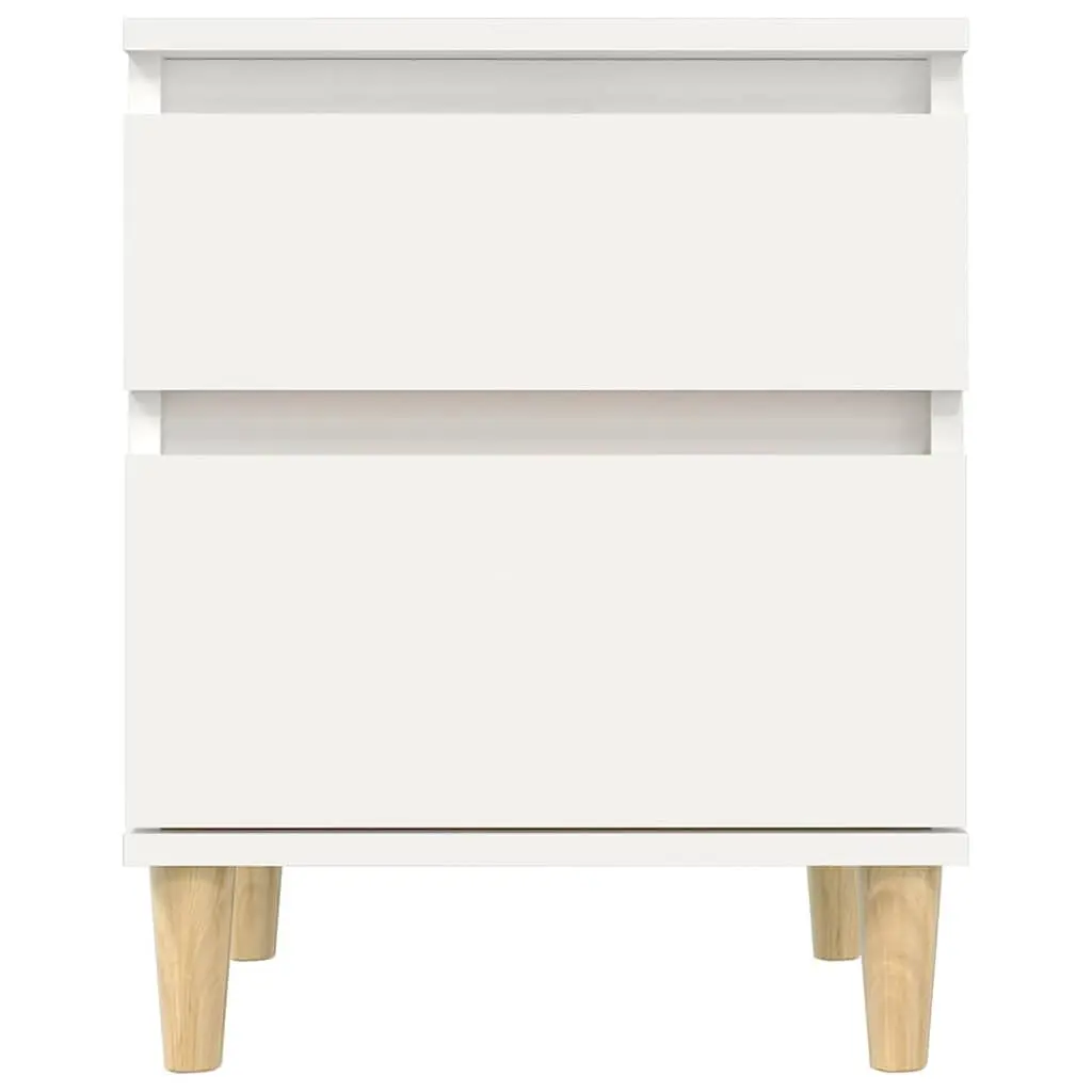 White Bedside Cabinet for Organised Storage