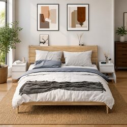 Stylish White High Gloss Bedside Cabinets for Storage