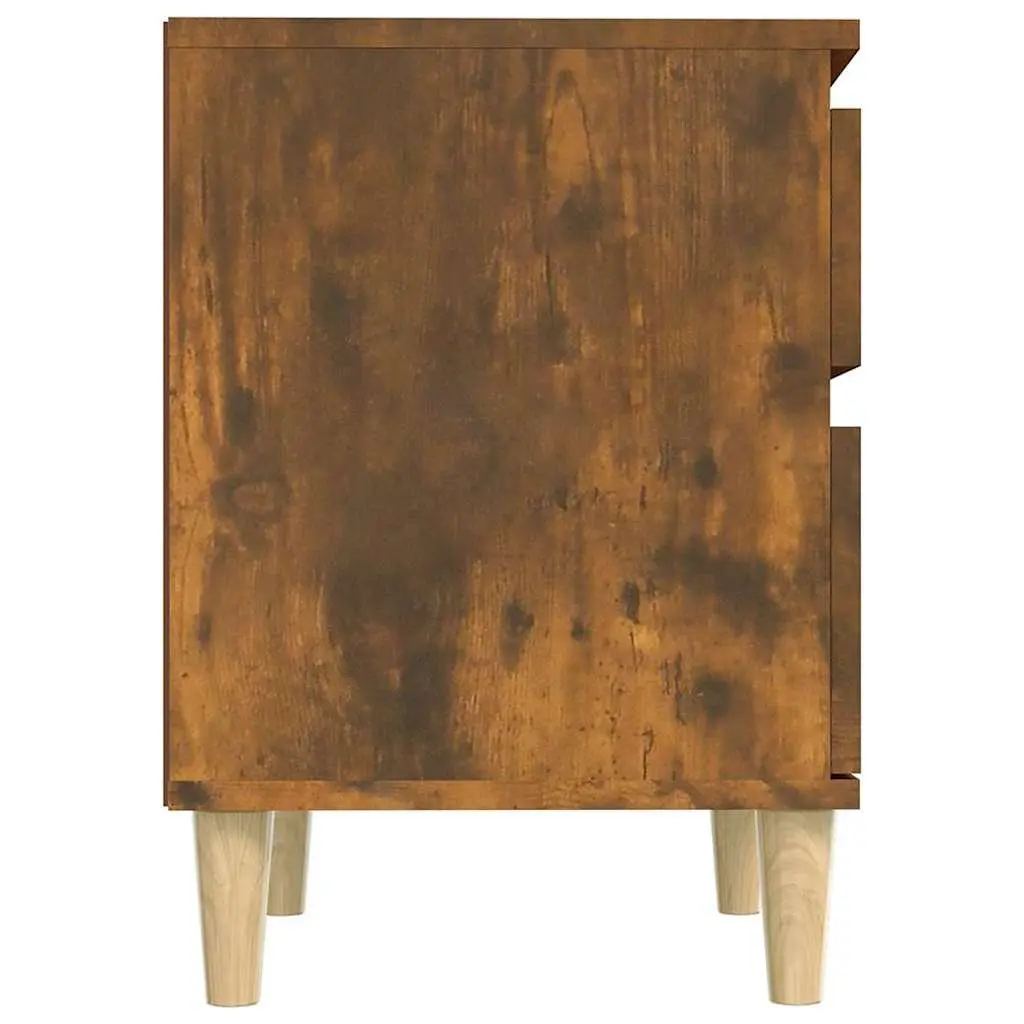 Bedside Tables Engineered Wood 40 x 35 x 50 cm Brown 2 Piece