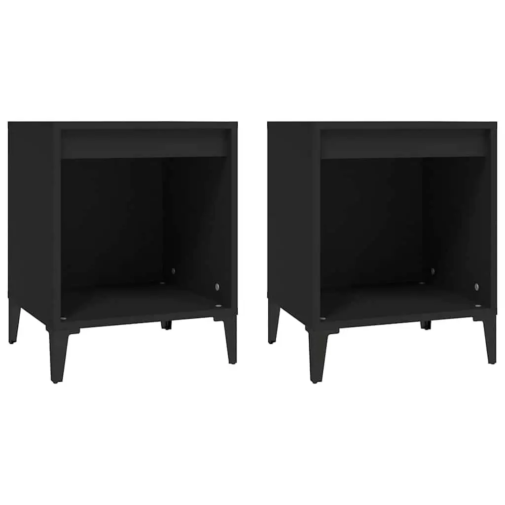 Black Bedside Cabinets for Organized Storage