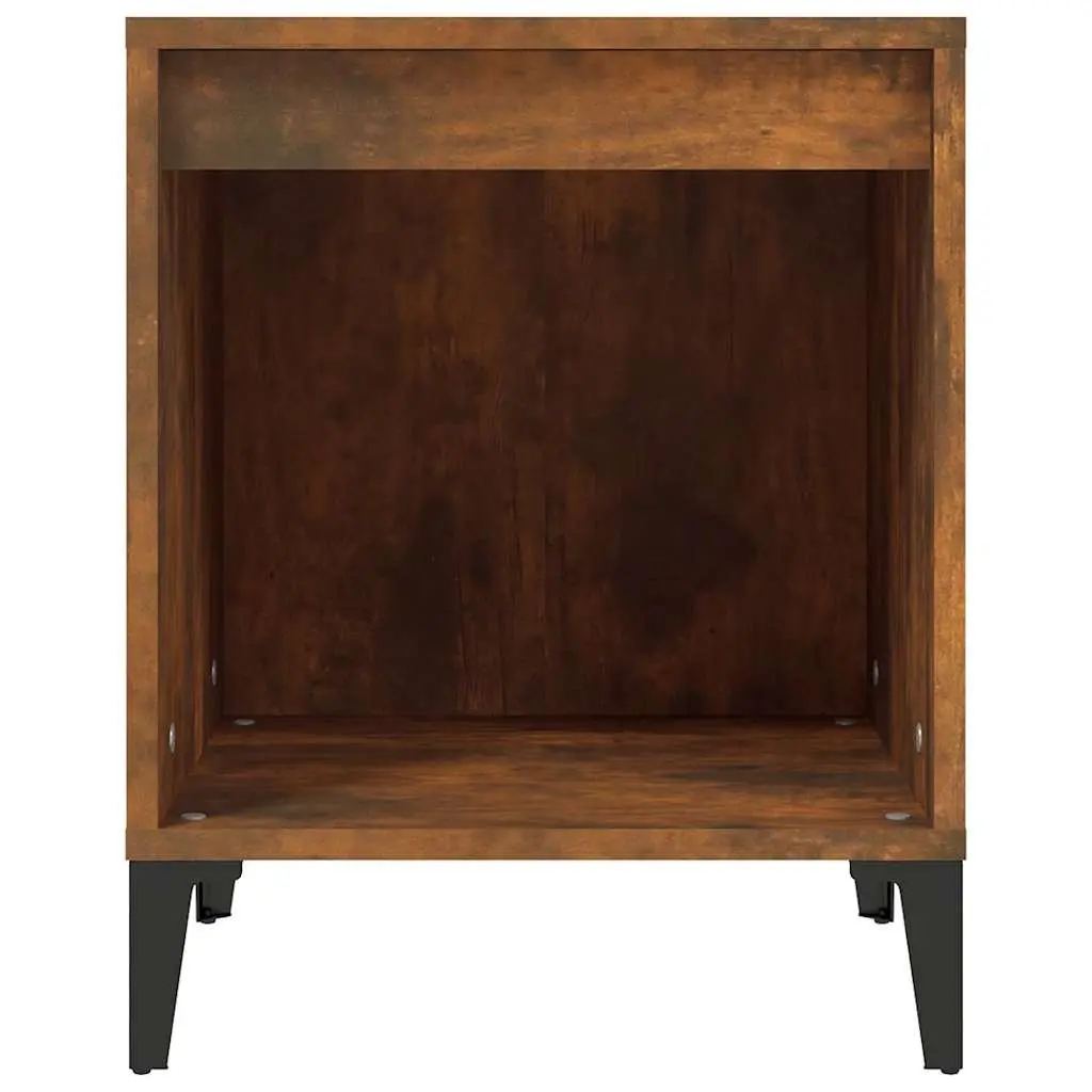 Brown Bedside Cabinet for Bedroom Storage
