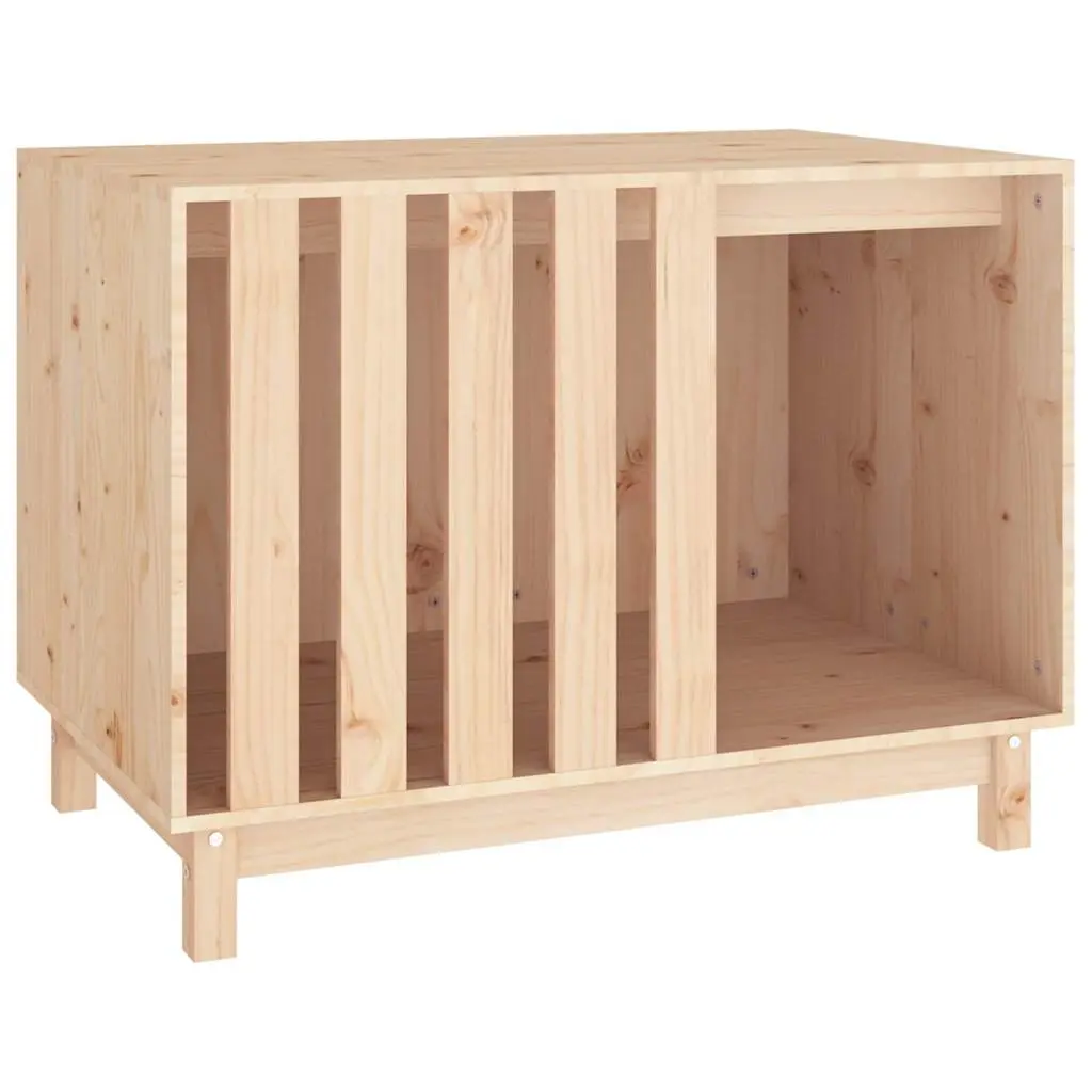 Solid Wood Dog House 90x60x67 cm for Pets