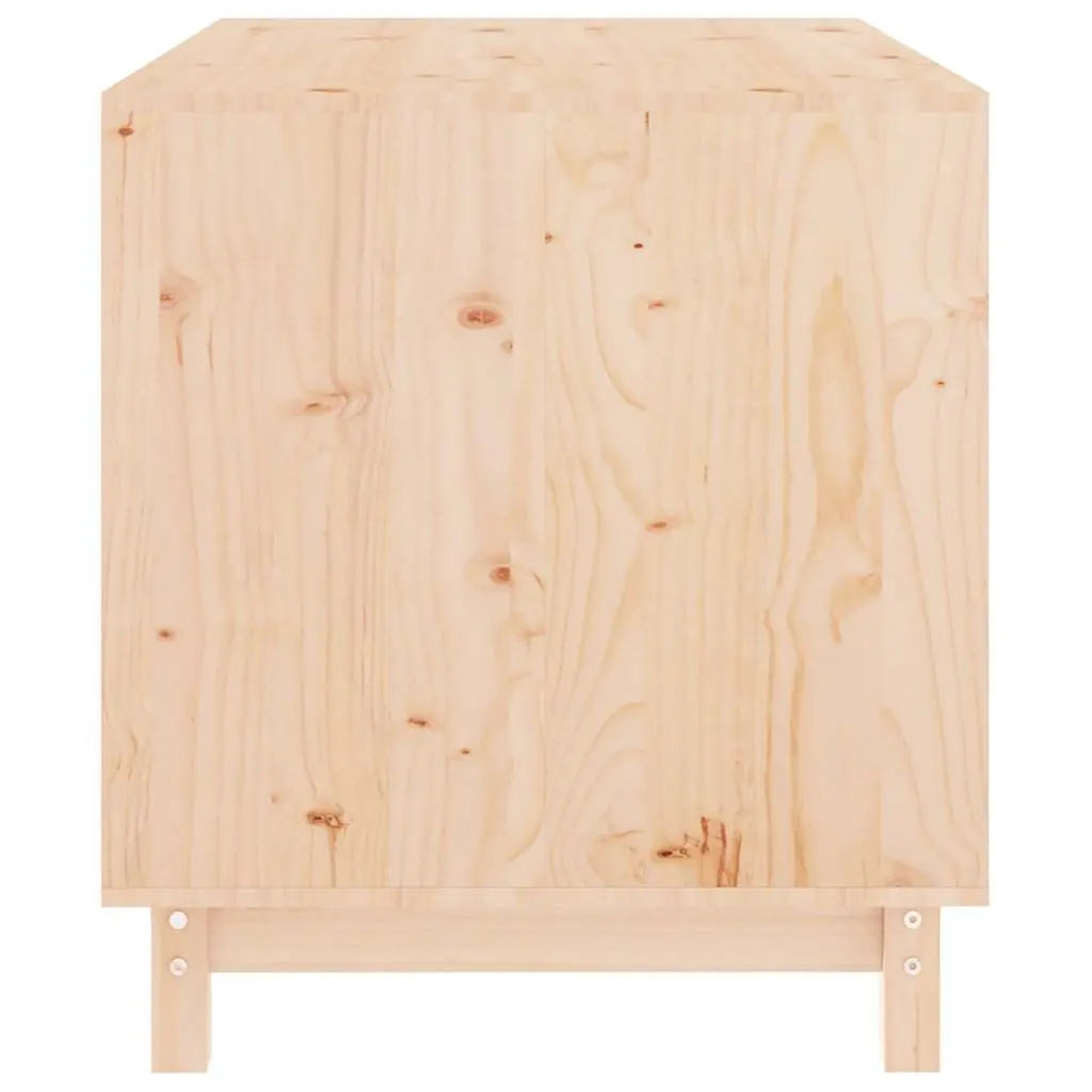 Solid Wood Dog House 90x60x67 cm for Pets