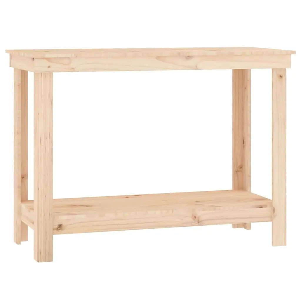 Solid Pine Work Bench for Storage and Tool Organisation