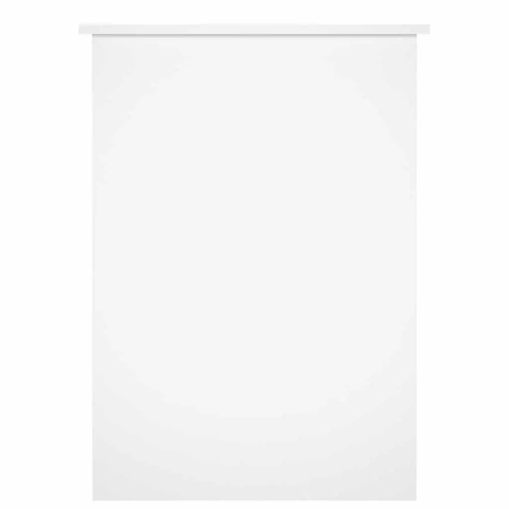 Office Desk Engineered Wood 100x55x75cm White