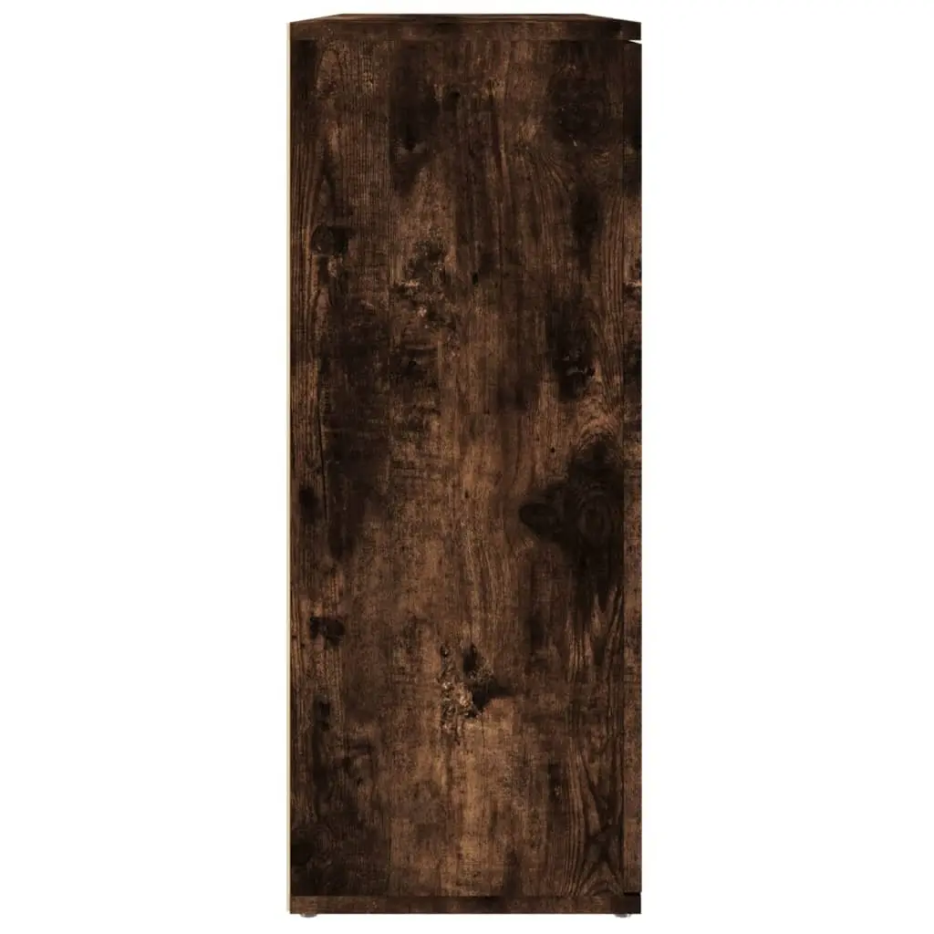 Engineered Wood Brown Sideboard Storage Cabinet 91x29.5x75cm