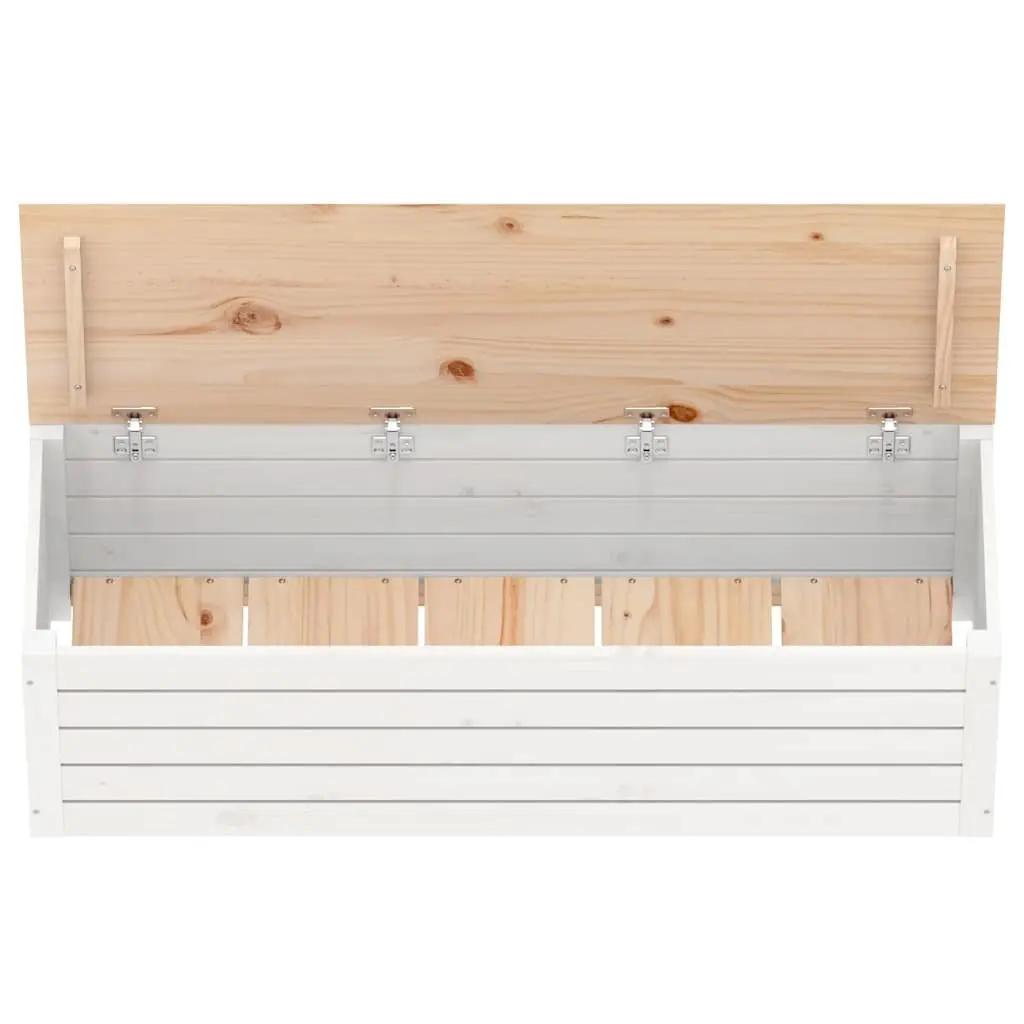 Solid Pine Wood Storage Box 109x36.5x33cm