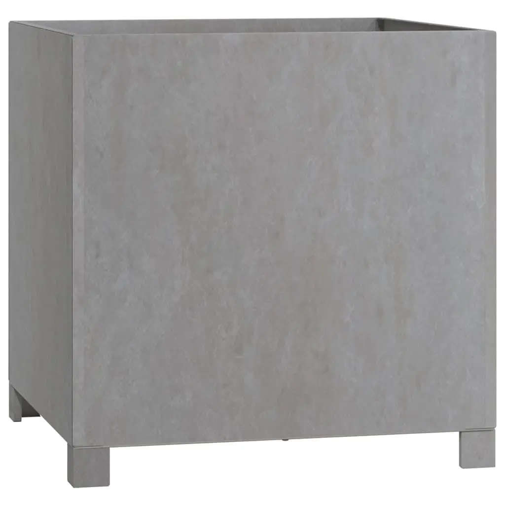 Planters with Legs Corten Steel 50x50x50 cm Brown 2 pcs
