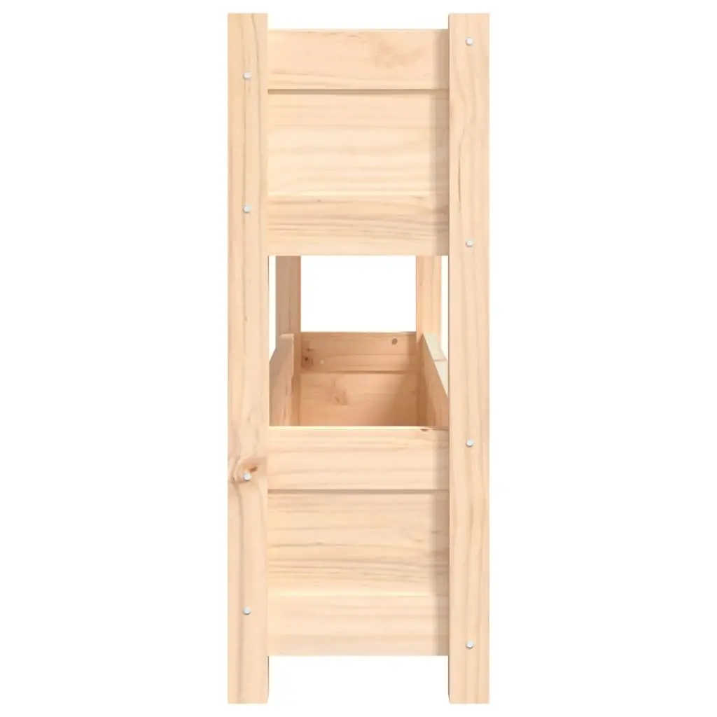 Wooden Planter Box with Solid Pine Construction