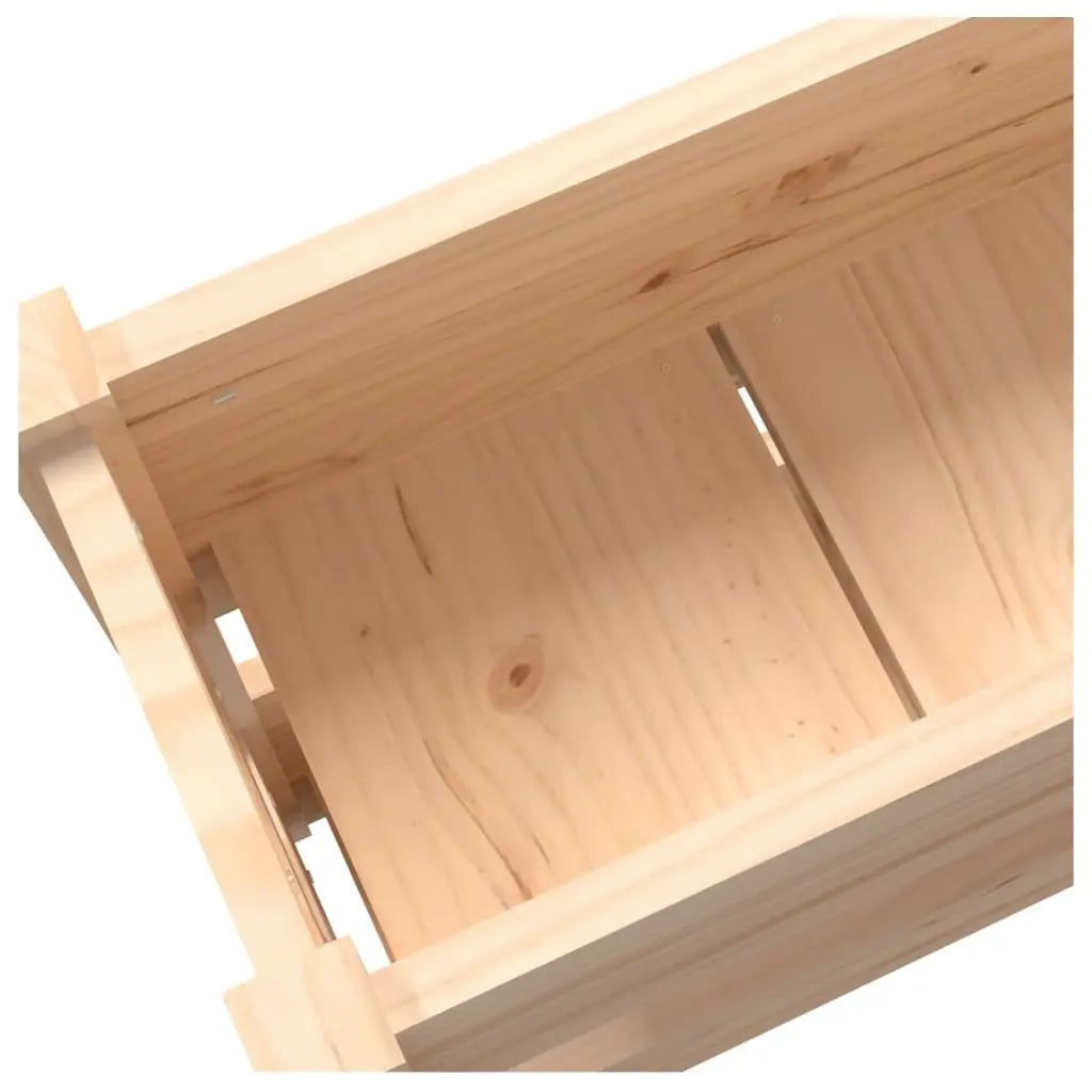Wooden Planter Box with Solid Pine Construction
