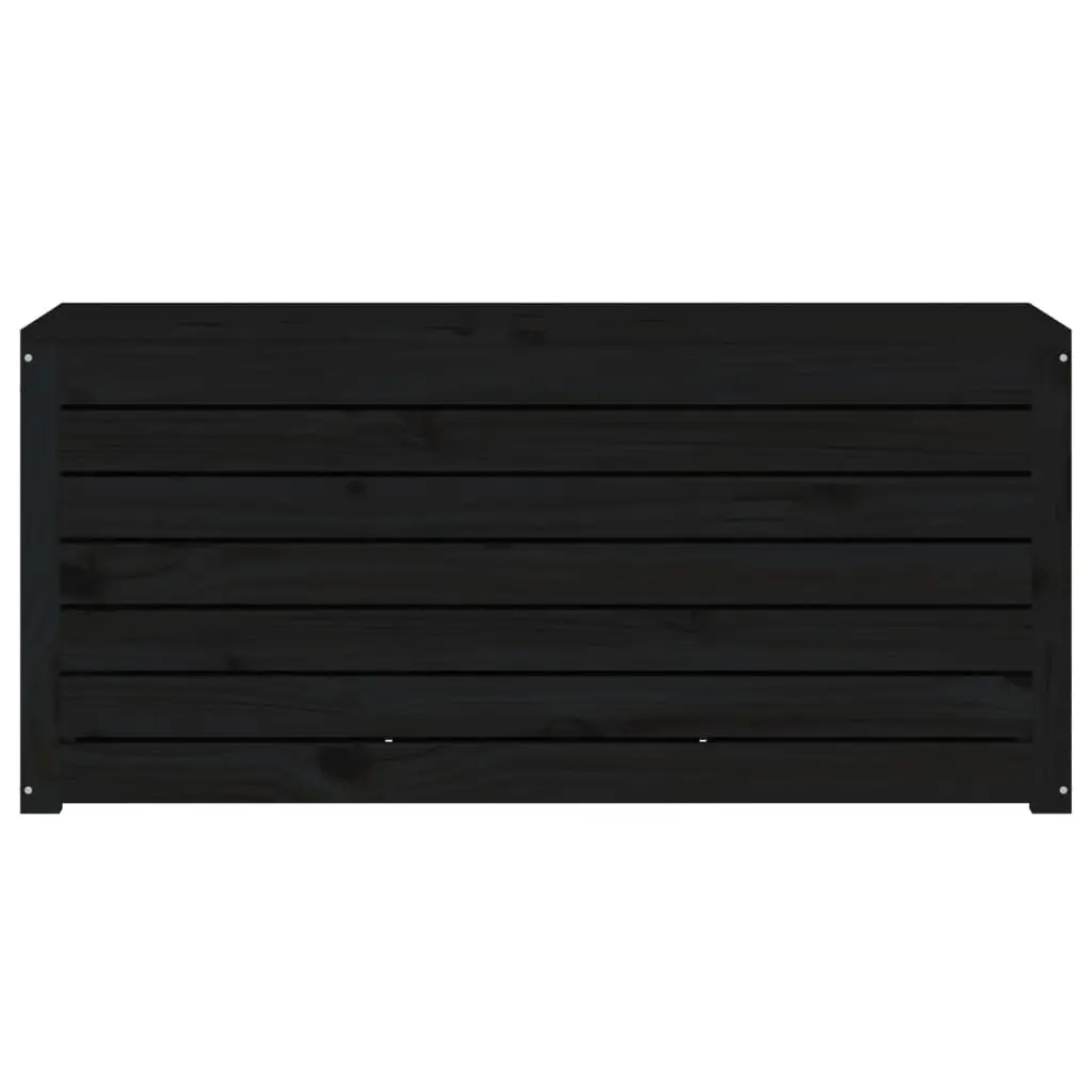 Solid Pine Wood Outdoor Storage Box for Garden