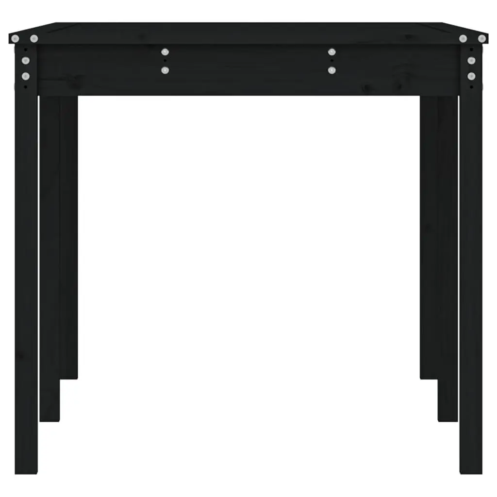 Solid Pine Wood Garden Table for Outdoor Areas