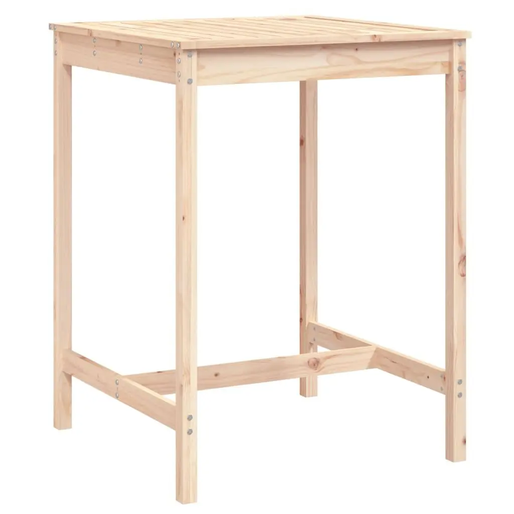 Solid Wood Garden Table for Outdoor Spaces