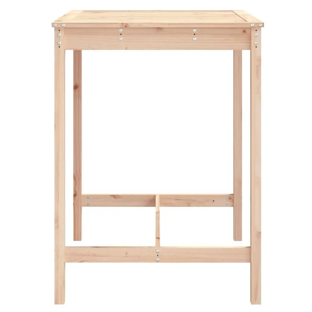 Solid Wood Garden Table for Outdoor Spaces