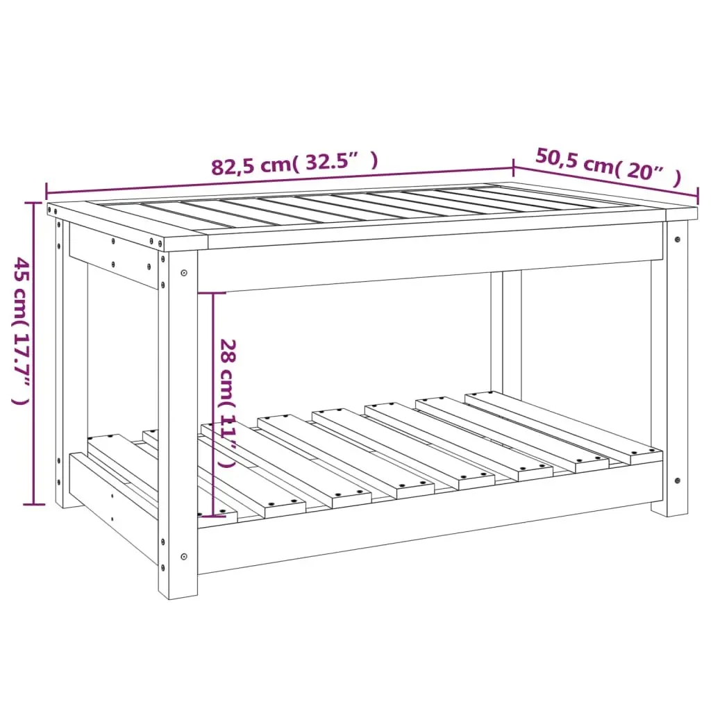 Black Outdoor Dining Table with Storage