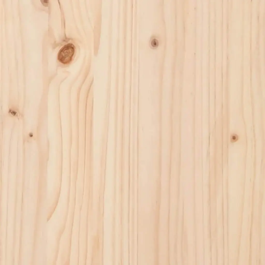 Brown Solid Pine Oval Table Top 60x30x2.5 cm