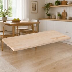 Premium Solid Pine Wood Table Top 110x55cm