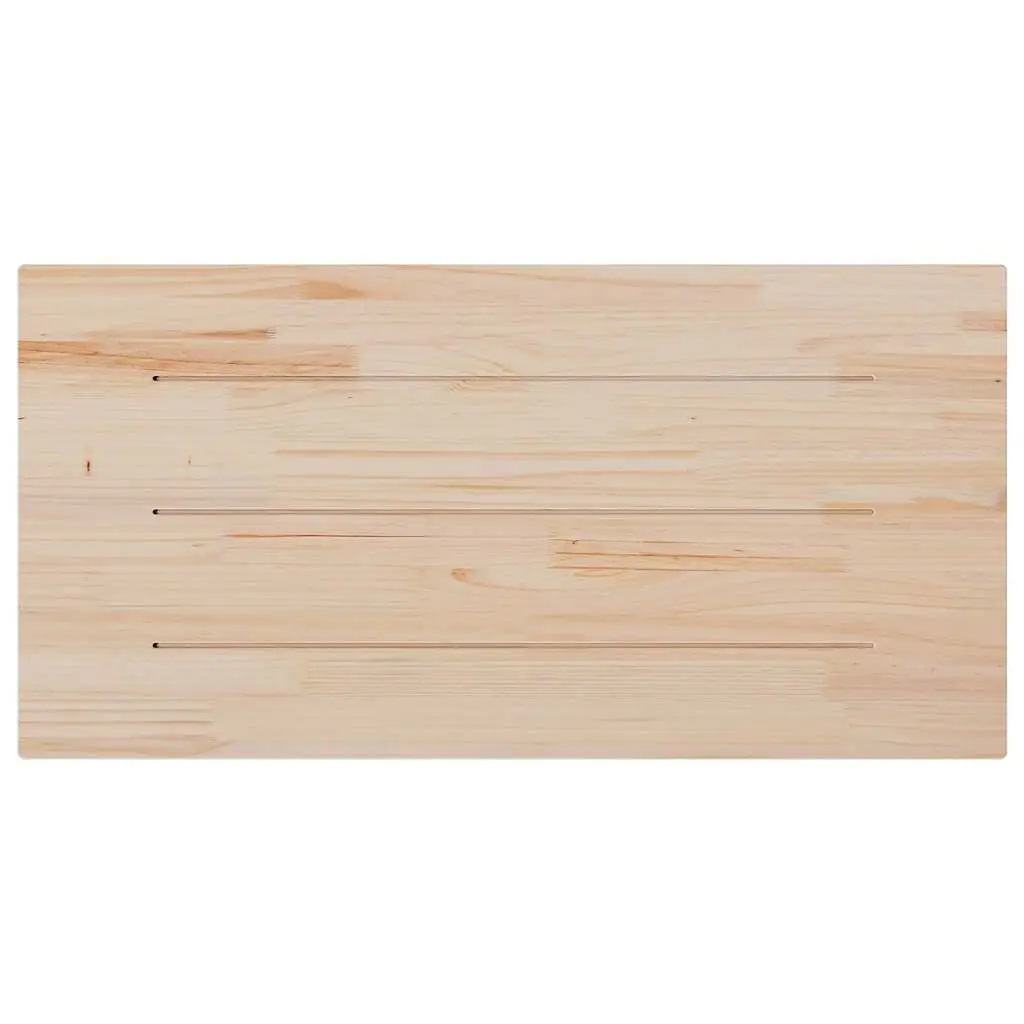 Solid Pine Wood Table Top 110x55cm