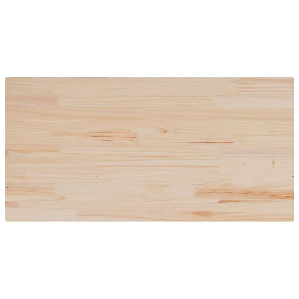 Solid Pine Wood Table Top 110x55cm