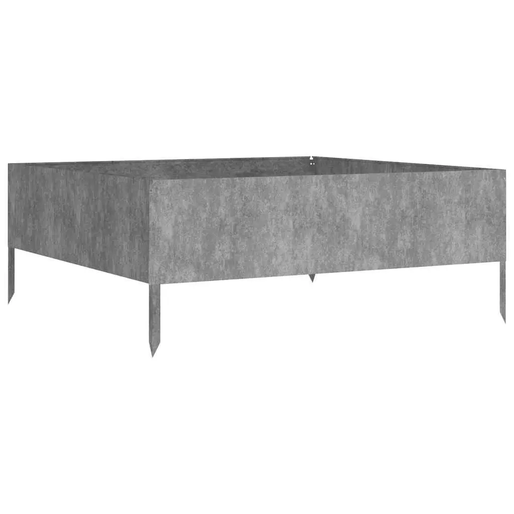 Corten Steel Garden Raised Bed Planter 100x100x41 cm