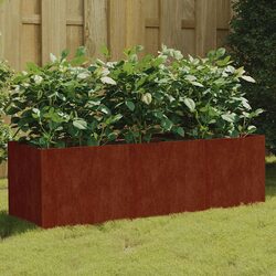 Durable Corten Steel Garden Raised Bed for Vegetables