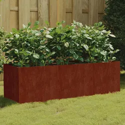 Durable Corten Steel Garden Raised Bed for Vegetables