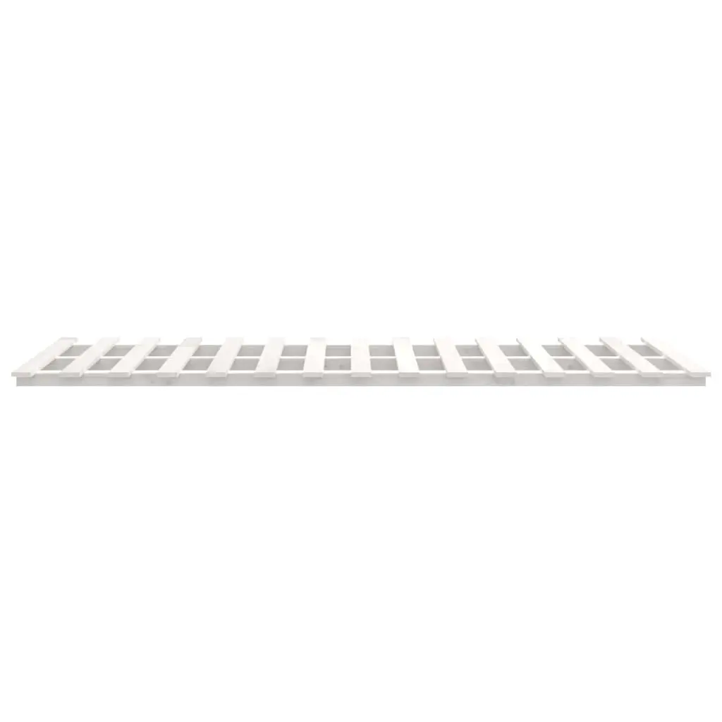 Solid Pine Bed Frame 90x190 cm with Slatted Base