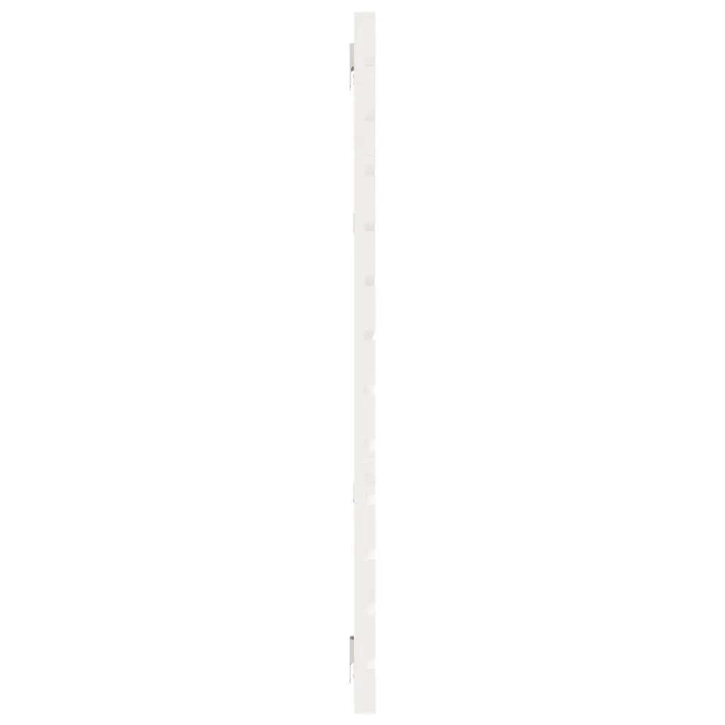 Wall Headboard Solid Wood Pine 156cm White