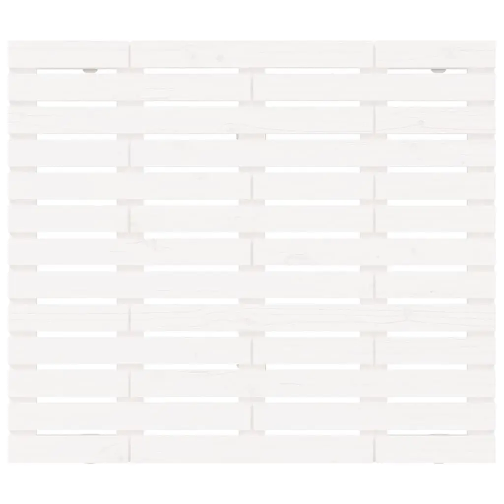 Wall-Mounted Headboard 141cm in White Pine