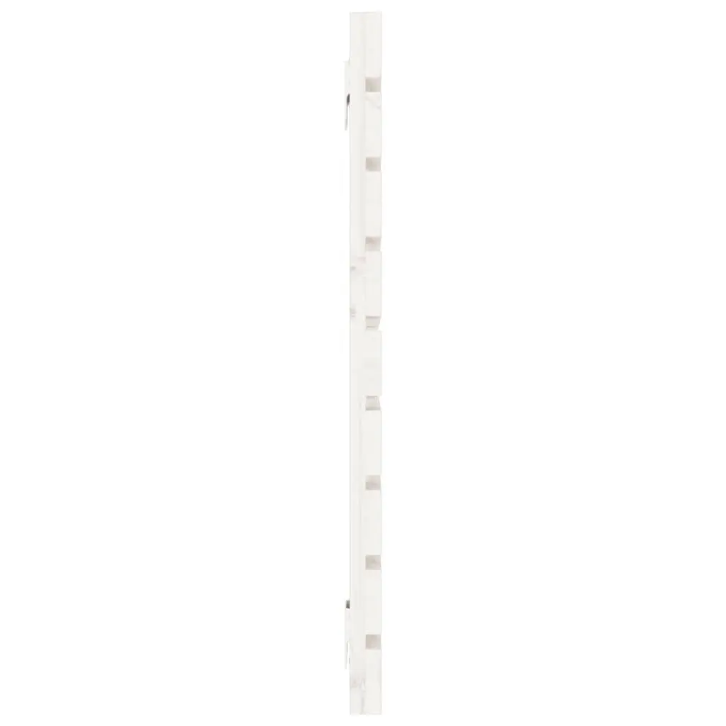 Wall-Mounted Headboard 141cm Solid Pine Wood