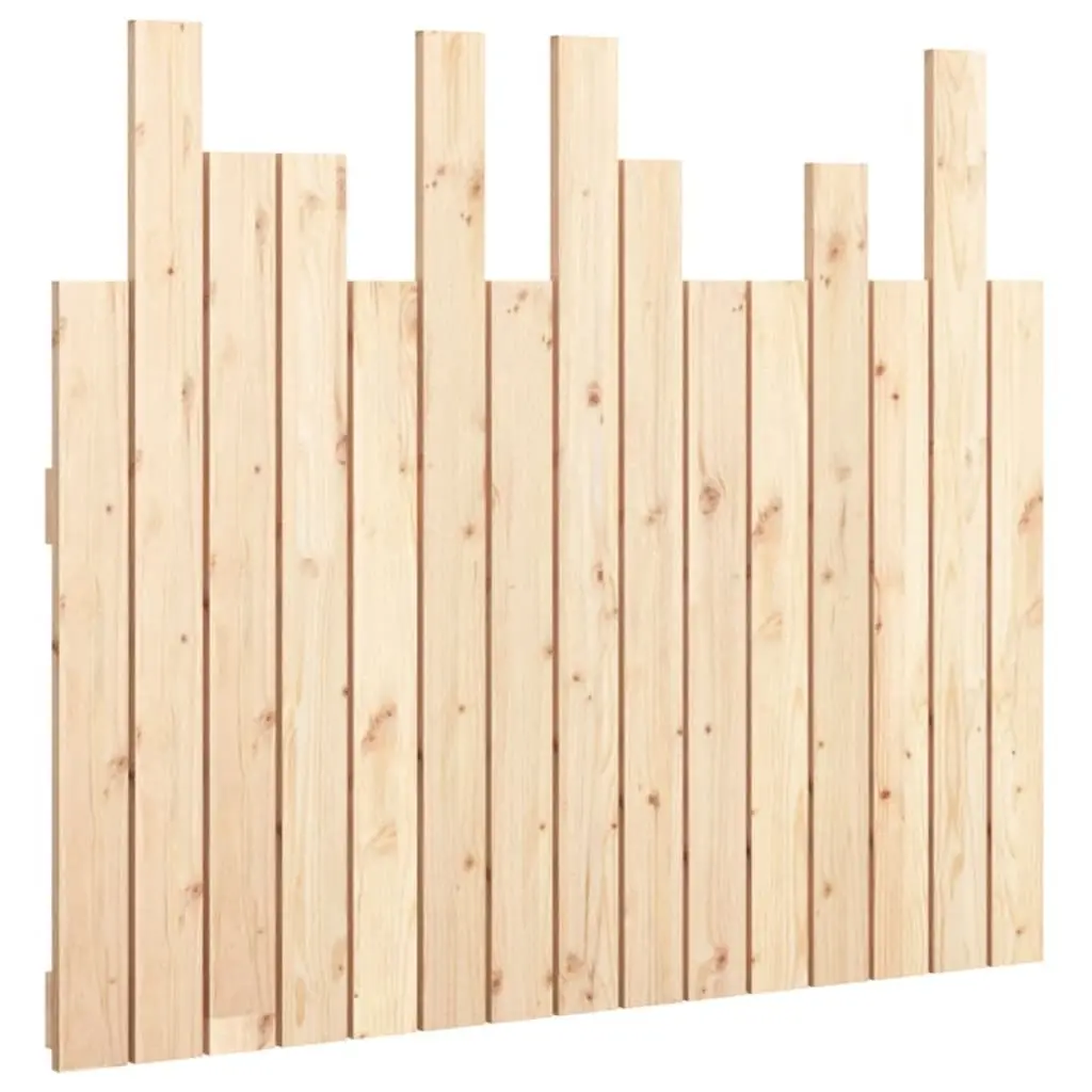 Solid Pine Wood Wall Headboard 95.5cm for Bedroom