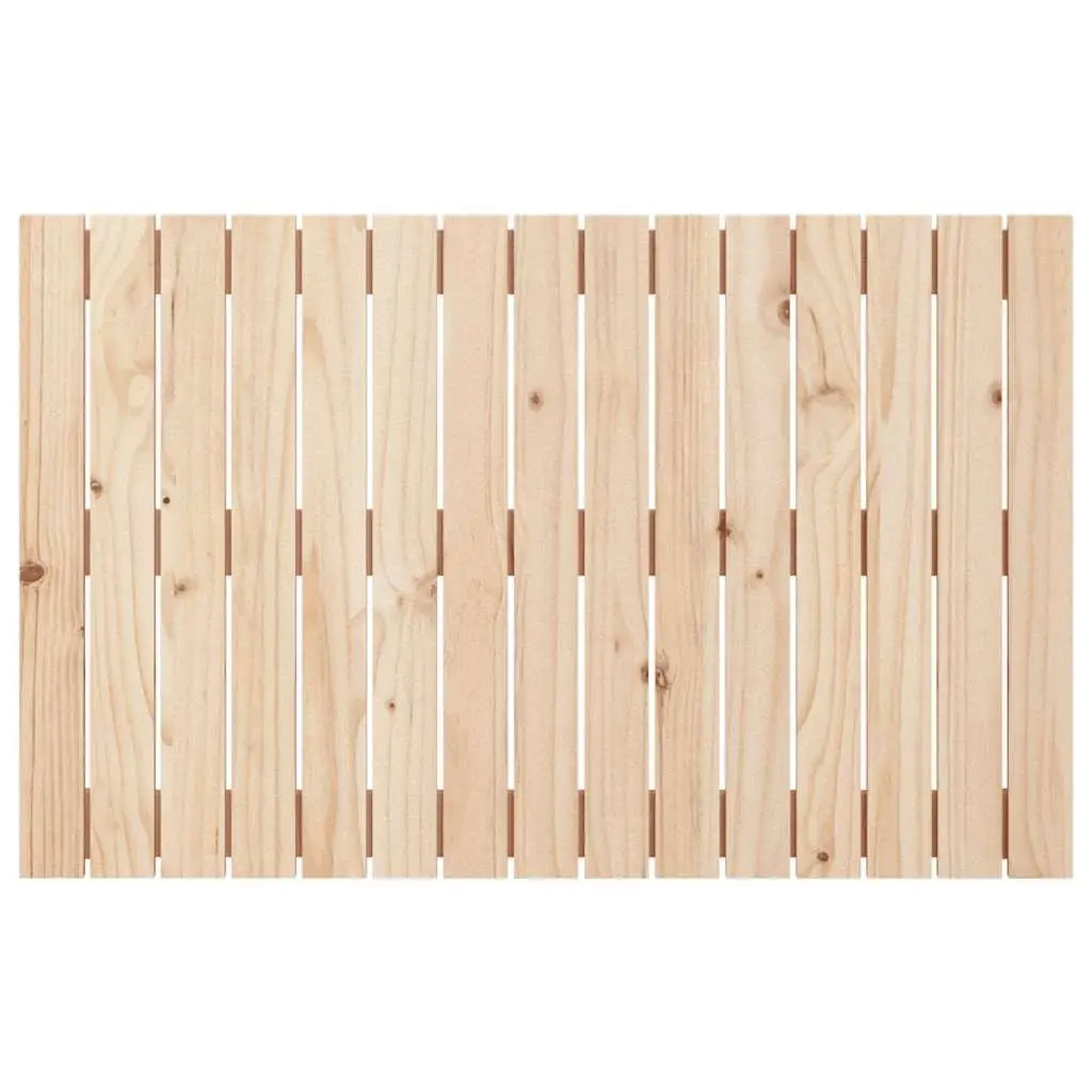Solid Pine Wood Wall Headboard 95.5 cm for Bedrooms