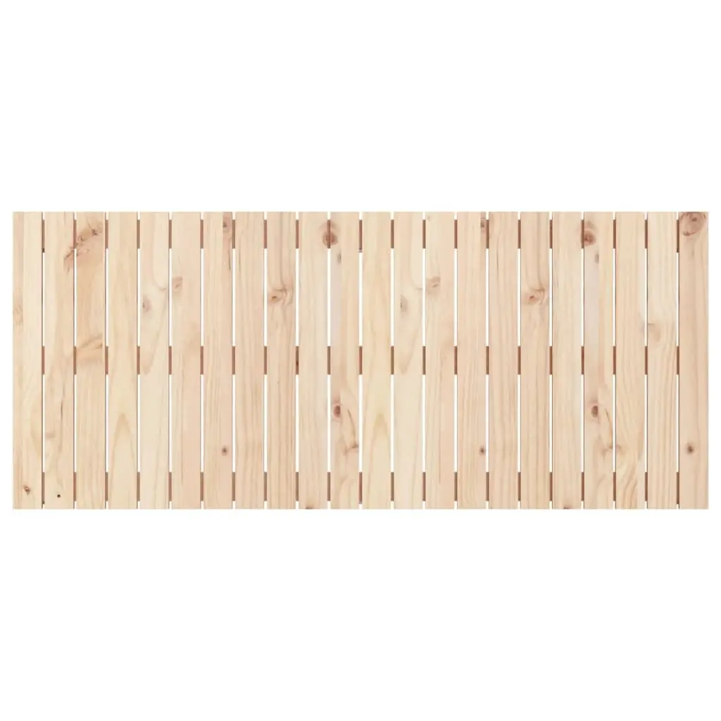 Solid Pine Wall Headboard 140 cm for Bedrooms