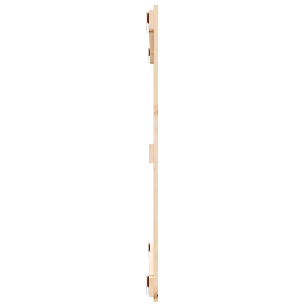 Wall Headboard 95.5cm Solid Pine Wood in Brown