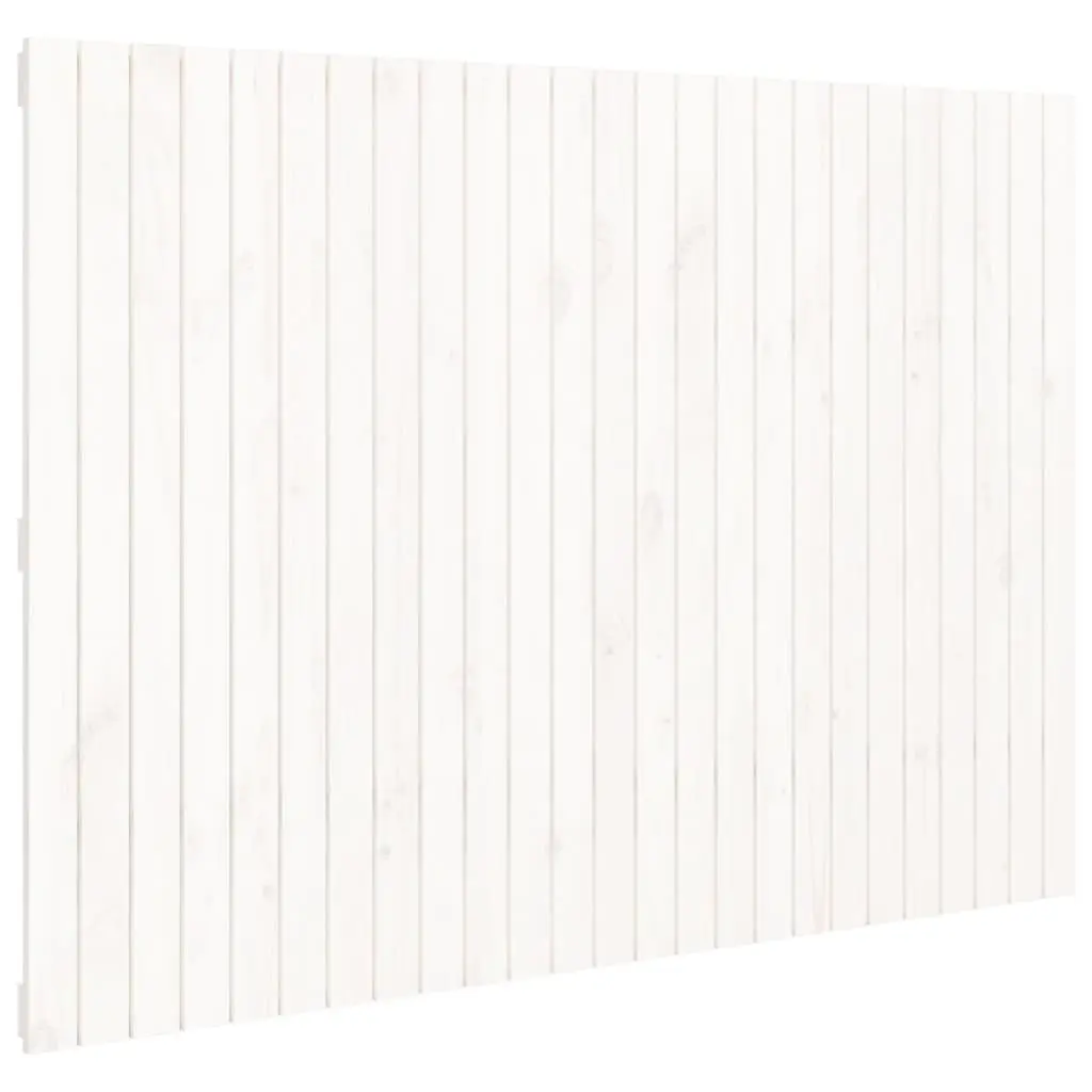 Wall-Mounted Headboard 159.5cm White Pine