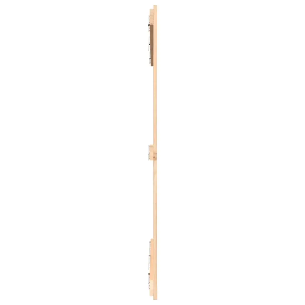 Solid Pine Wood Wall Headboard 140 cm