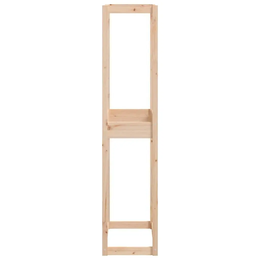 Solid Pine Wood Tire Rack for Storage