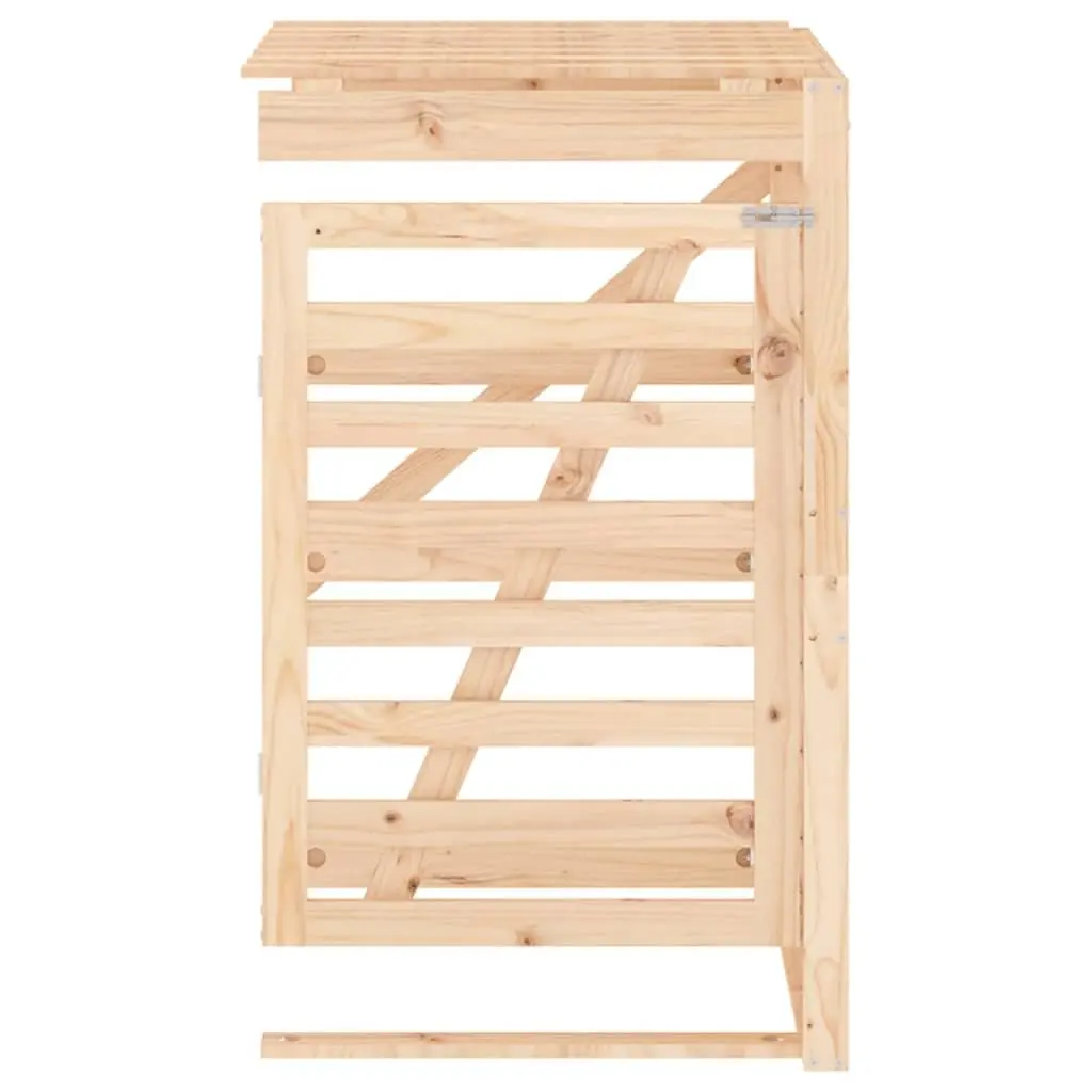 Solid Pine Wood Wheelie Bin Storage Extension for Outdoor Waste
