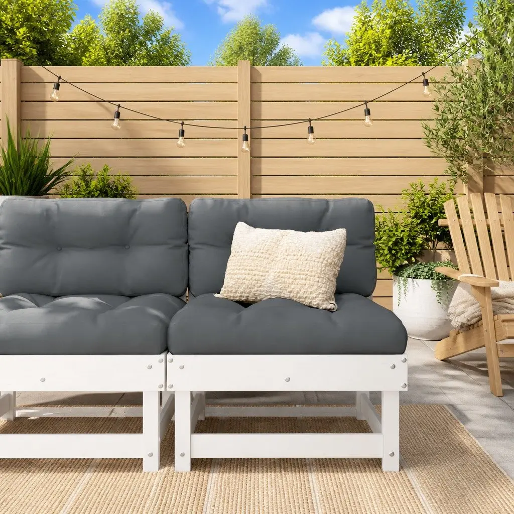 White Pine Middle Sofa Section for Outdoor Use