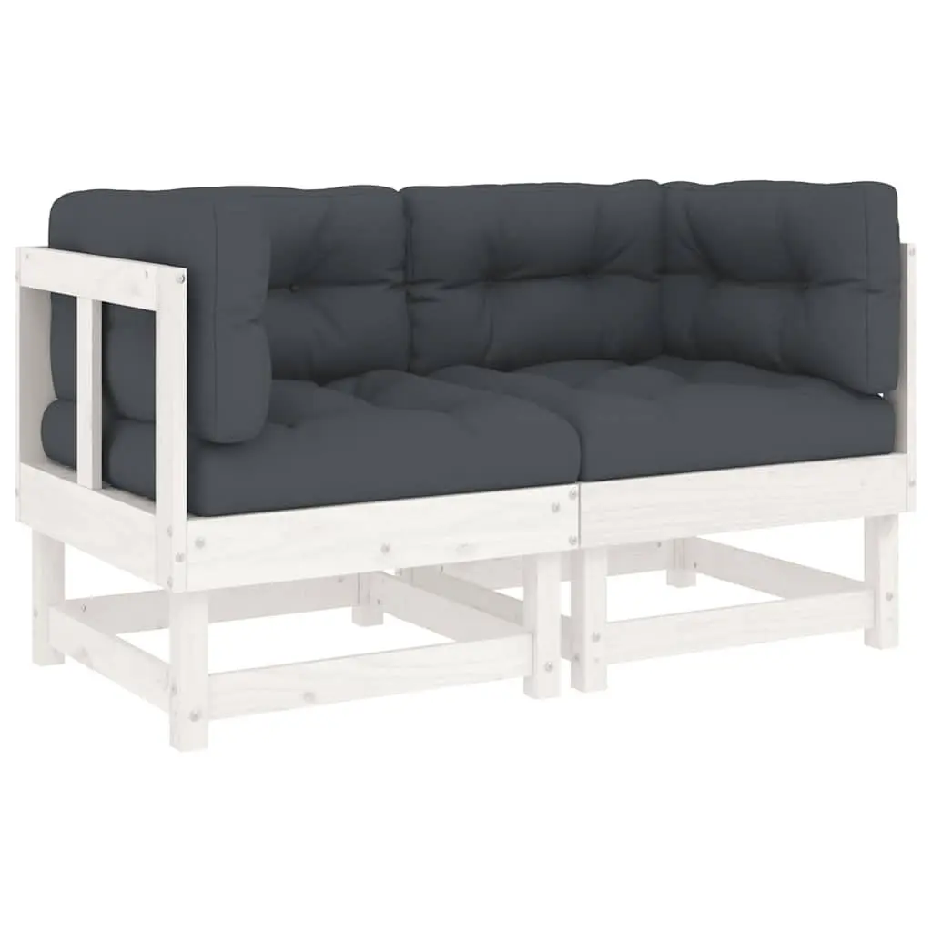 White Pine Corner Sofa Units for Outdoors