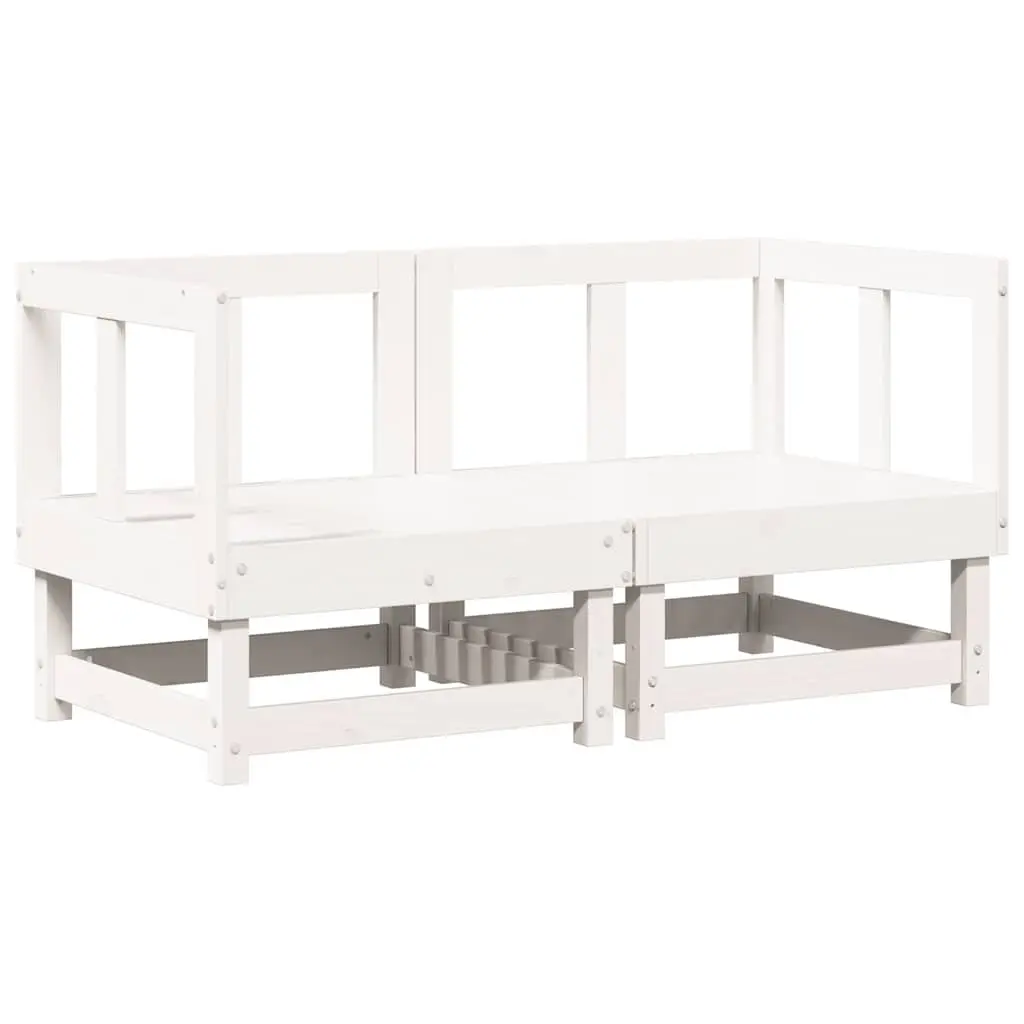 White Pine Corner Sofa Units for Outdoors