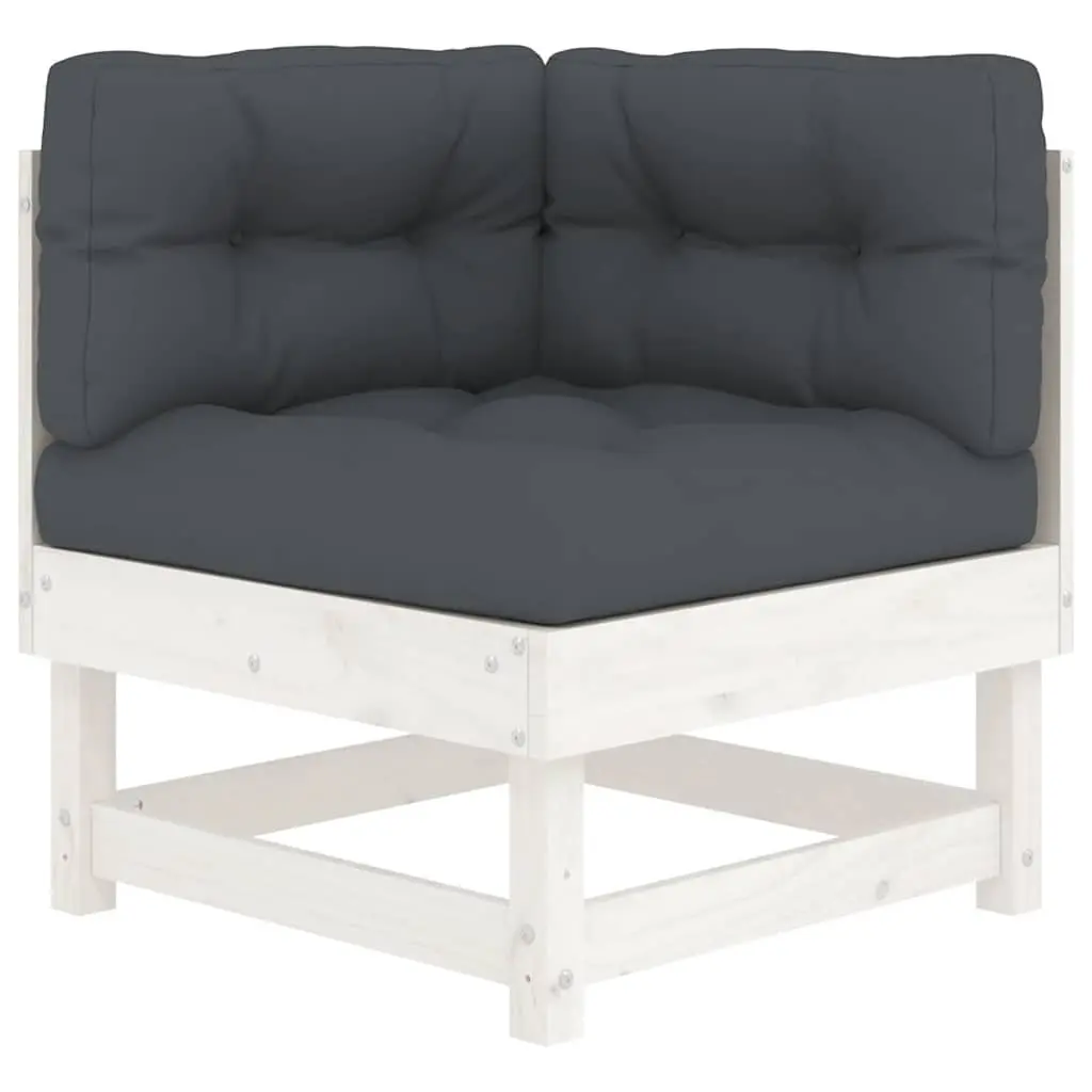 White Pine Corner Sofa Units for Outdoors