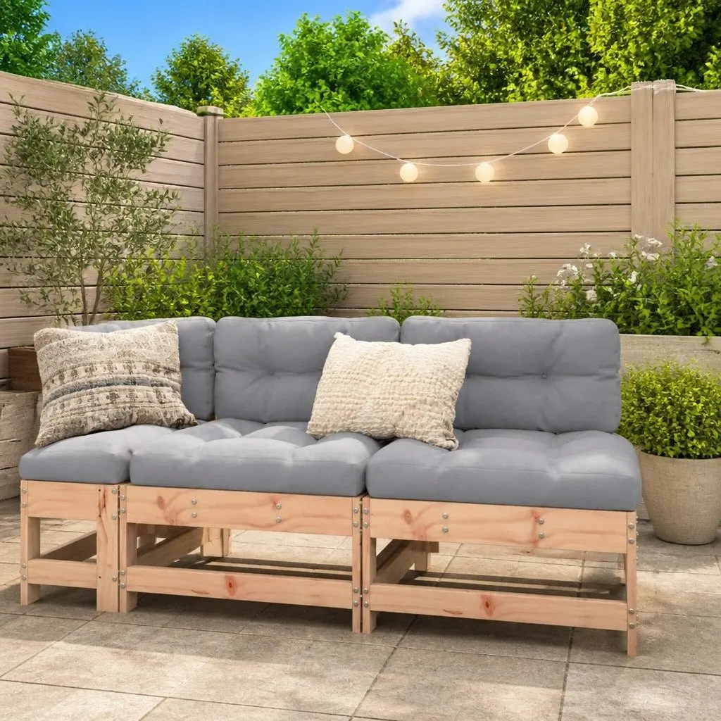 Douglas Wood Outdoor Middle Sectional Sofa