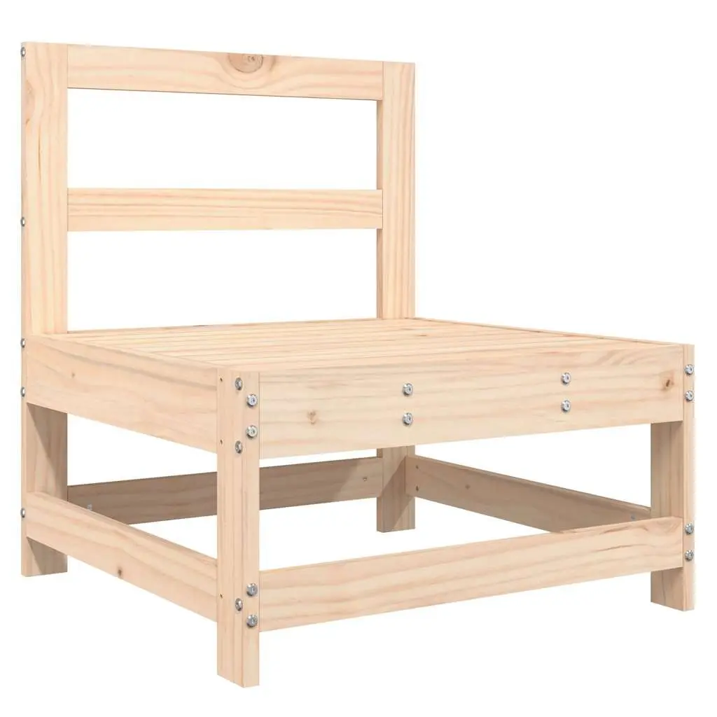 Pine Wood Middle Sofa for Outdoor Relaxation
