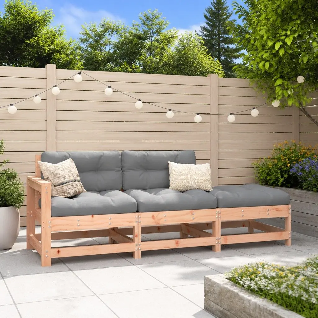 Wooden Garden Lounge Set with Cushions