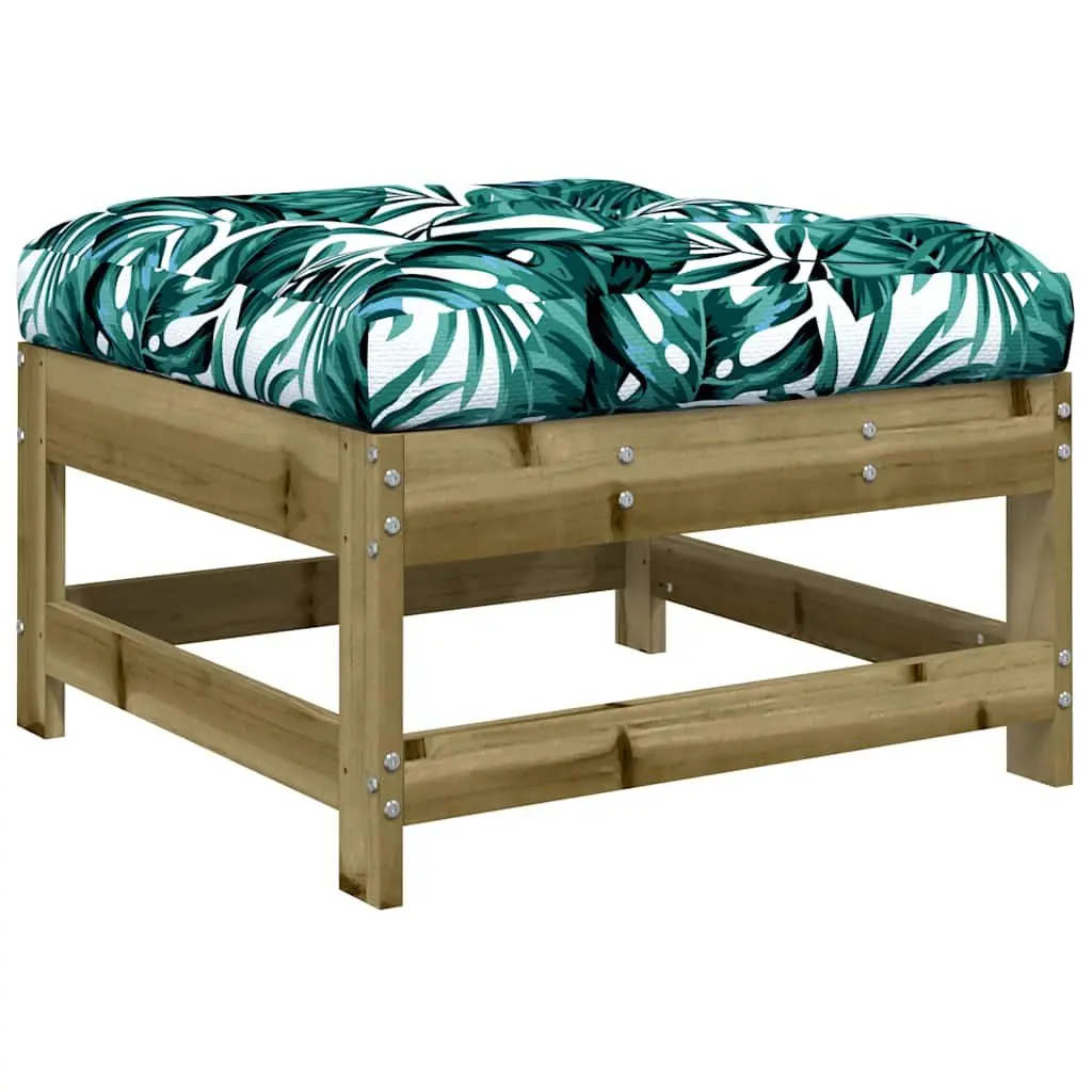 3 Piece Wooden Garden Lounge Set with Cushions