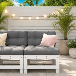 Sturdy Middle Sofa with Cushions for Outdoor Spaces