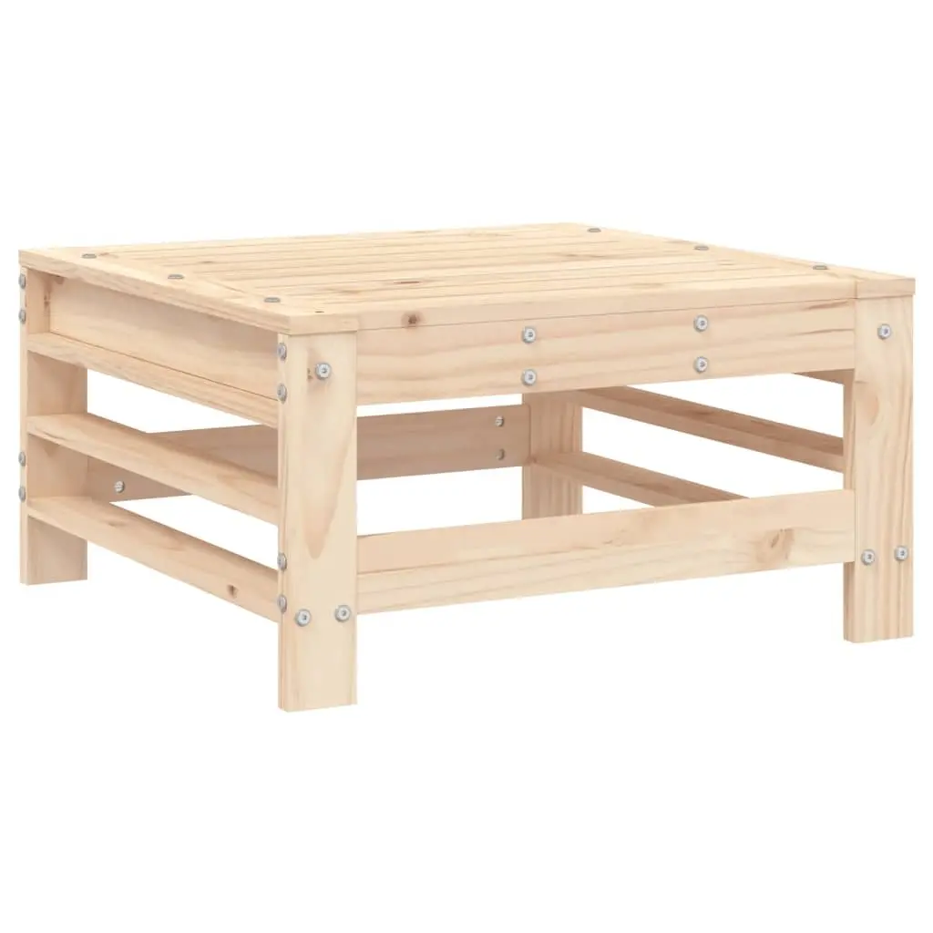 Garden Footstool with Soft Cushion for Comfort
