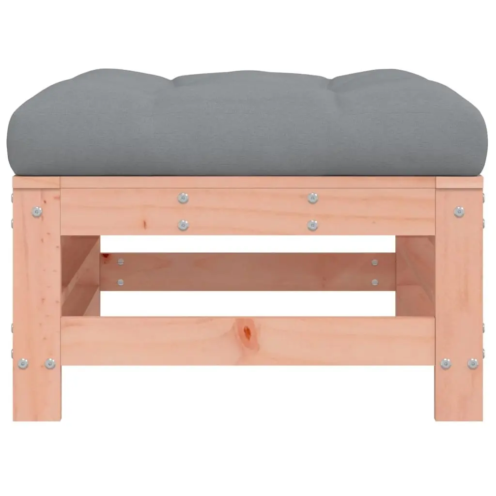 Garden Footstools with Cushions for Outdoor Use
