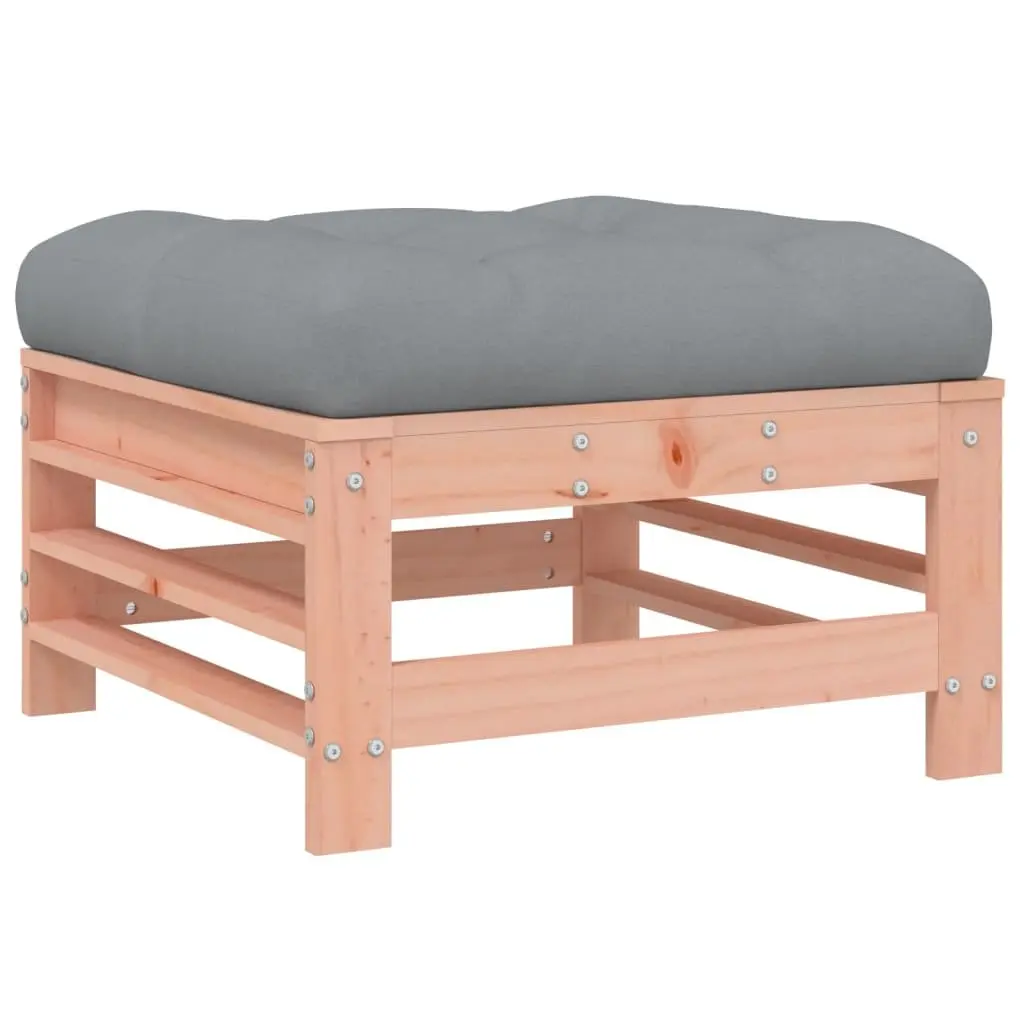 Garden Footstools with Cushions for Outdoor Use